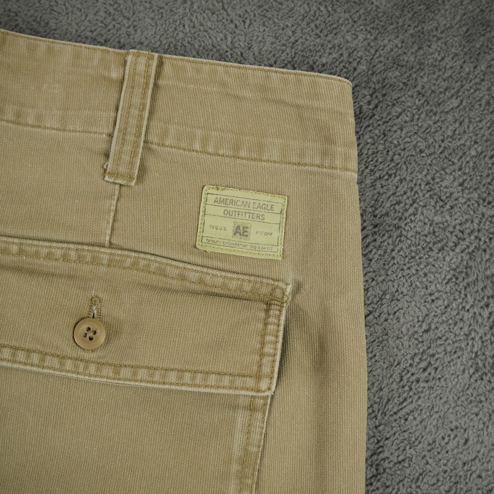 American Eagle Outfitters Pants Mens 33x30 Button Fly Work Field Vintage Y2K - Picture 7 of 13